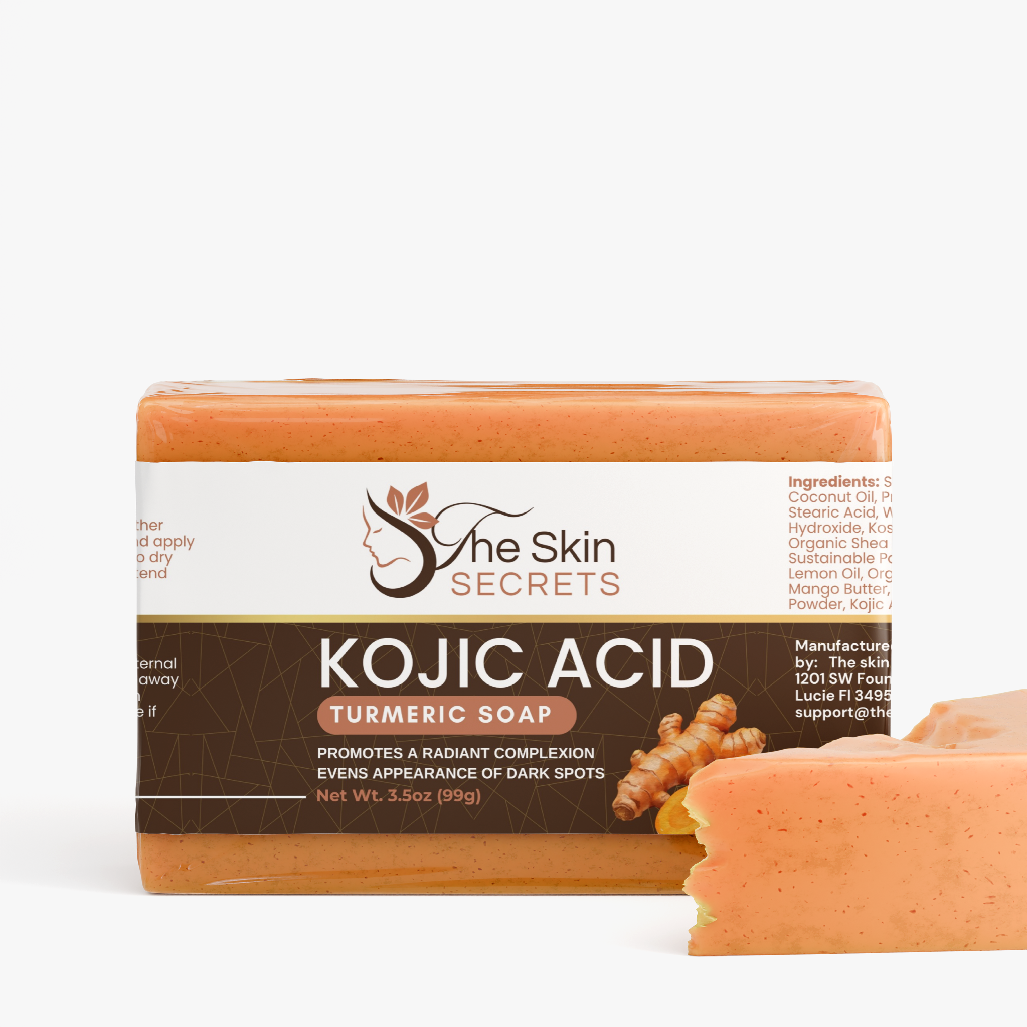 Kojic Acid & Turmeric Soap