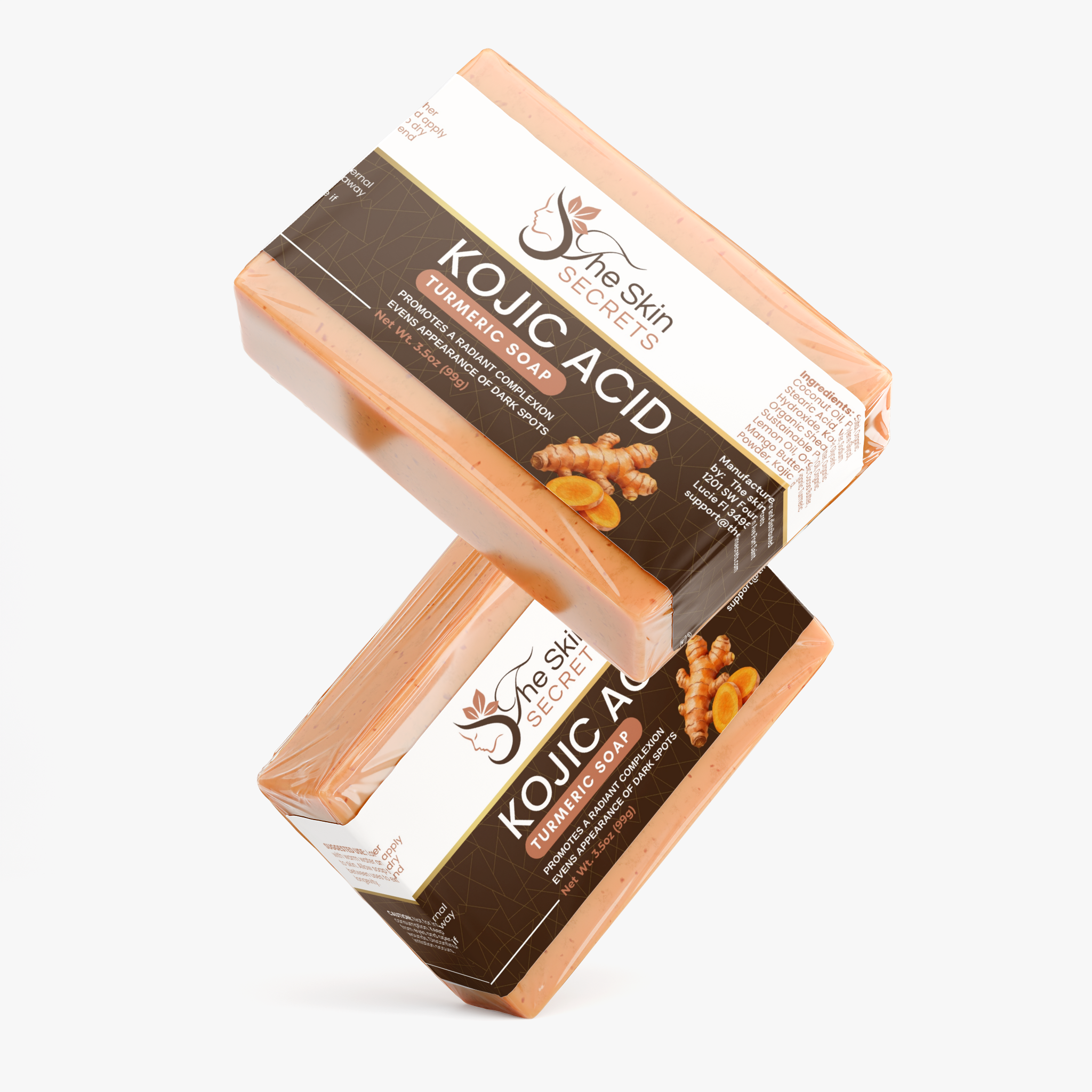 Kojic Acid & Turmeric Soap