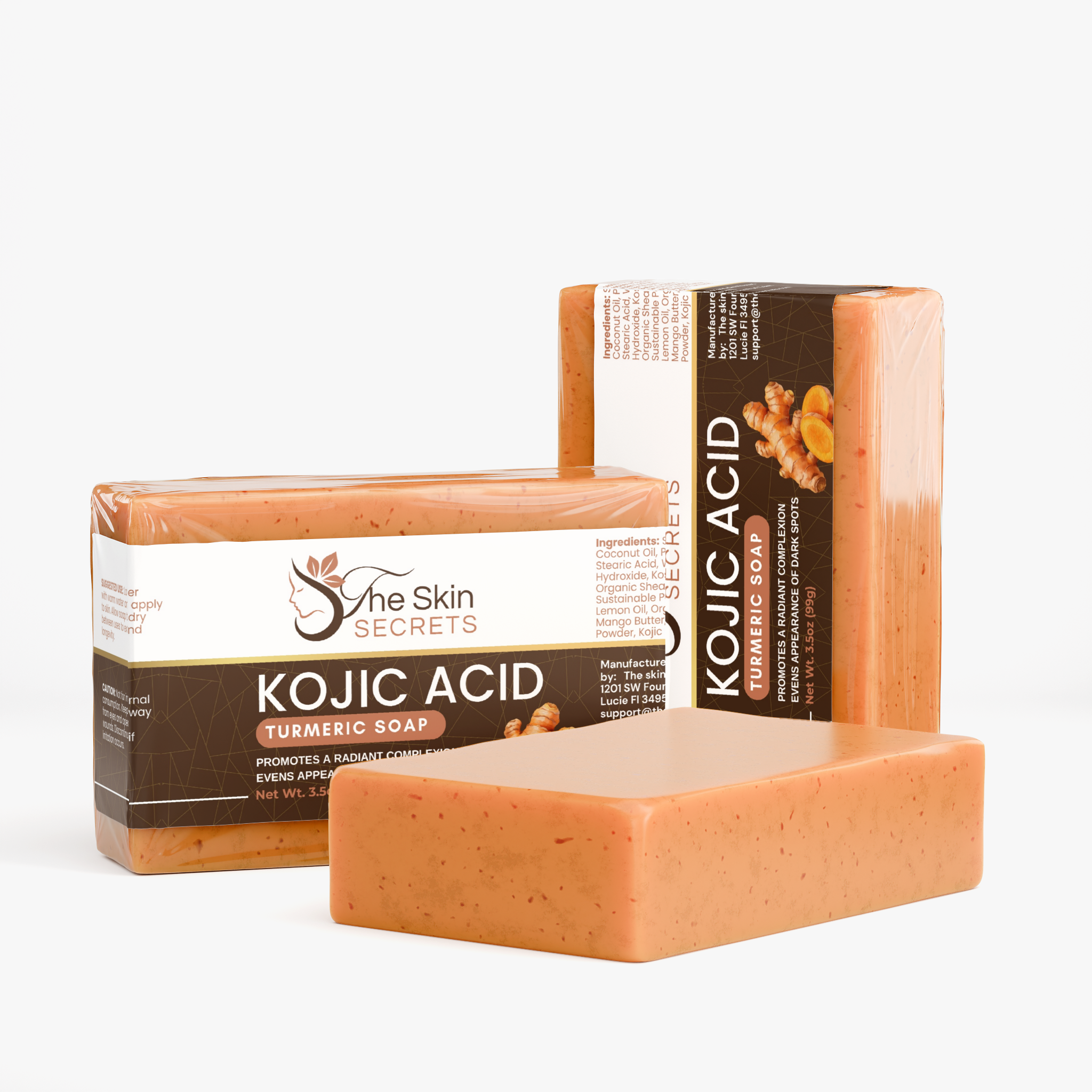 Kojic Acid & Turmeric Soap