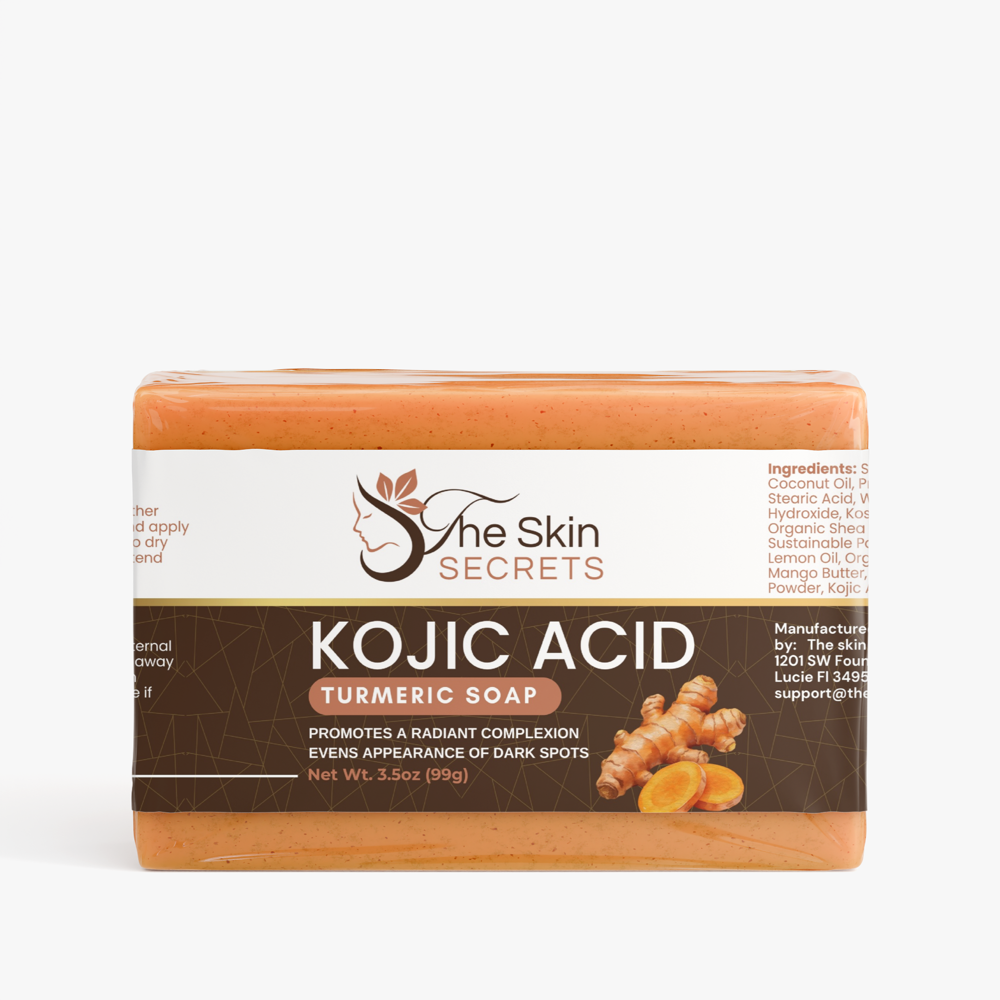 Kojic Acid & Turmeric Soap
