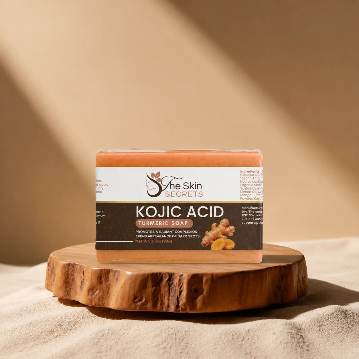 Kojic Acid & Turmeric Soap